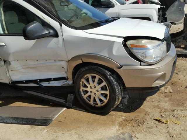 3G5DB03E65S552564 - 2005 BUICK RENDEZVOUS TWO TONE photo 9