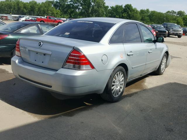 1MEFM42156G605089 - 2006 MERCURY MONTEGO PR 银色 照片 4