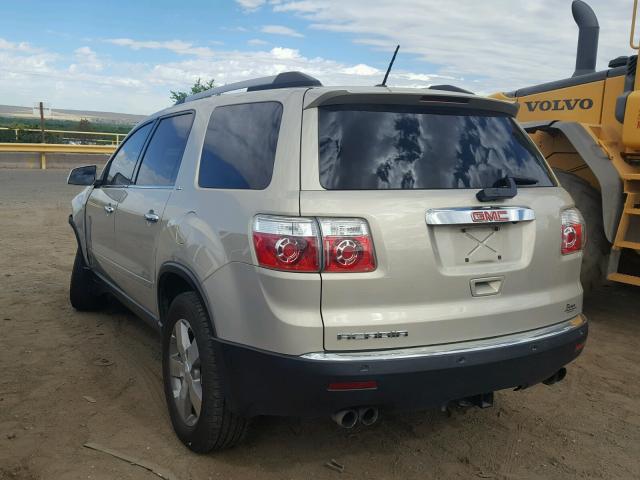 1GKLRMED4AJ234860 - 2010 GMC ACADIA SLT 米色 照片 3