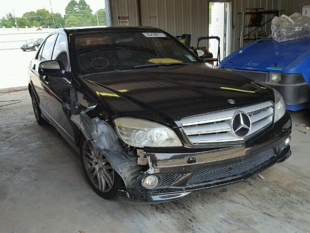 WDDGF54X68F031009 - 2008 MERCEDES-BENZ C 300 BLACK photo 1