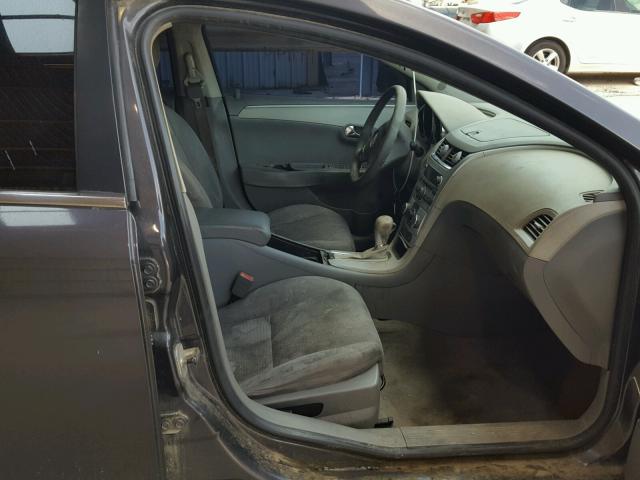 1G1ZA5EU3BF165854 - 2011 CHEVROLET MALIBU LS ნაცრისფერი ფოტო 5