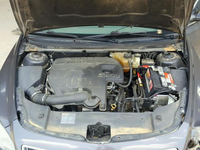 1G1ZA5EU3BF165854 - 2011 CHEVROLET MALIBU LS ნაცრისფერი ფოტო 7