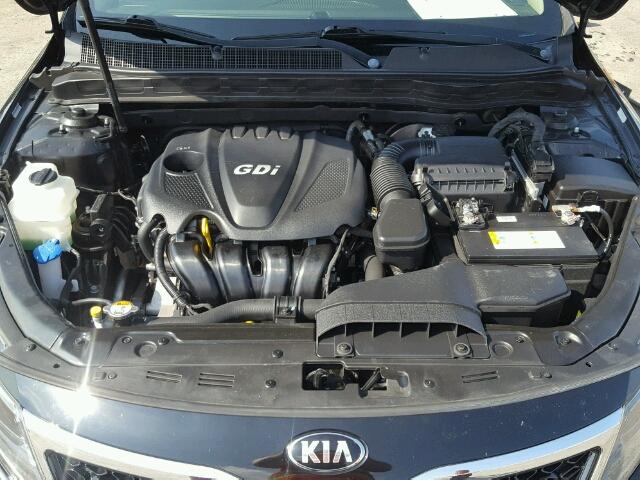 5XXGN4A71DG251911 - 2013 KIA OPTIMA EX BLACK photo 7