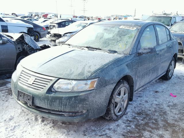 1G8AJ55F27Z159243 - 2007 SATURN ION LEVEL GREEN photo 2