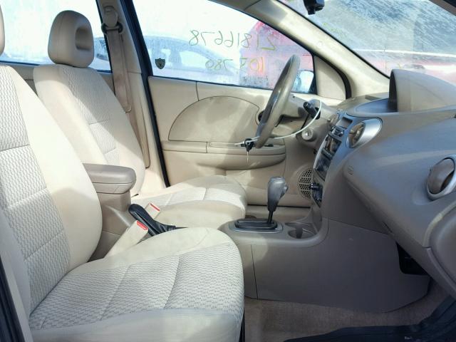 1G8AJ55F27Z159243 - 2007 SATURN ION LEVEL GREEN photo 5