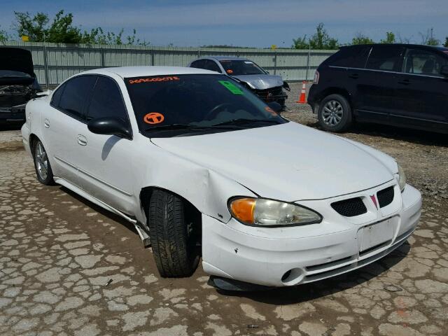 1G2NE52E05M113187 - 2005 PONTIAC GRAND AM S WHITE photo 1