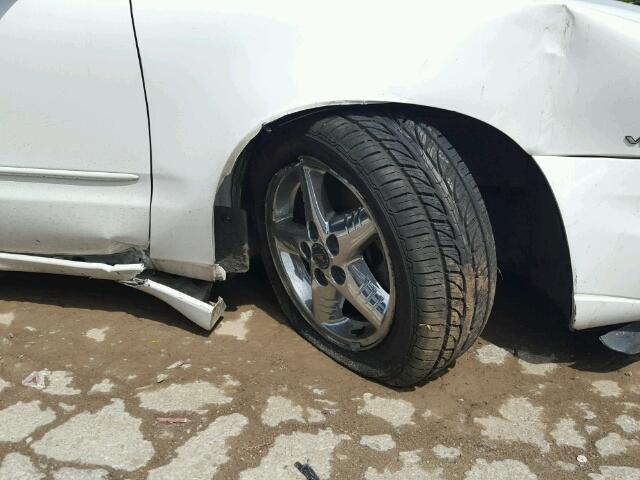 1G2NE52E05M113187 - 2005 PONTIAC GRAND AM S WHITE photo 9