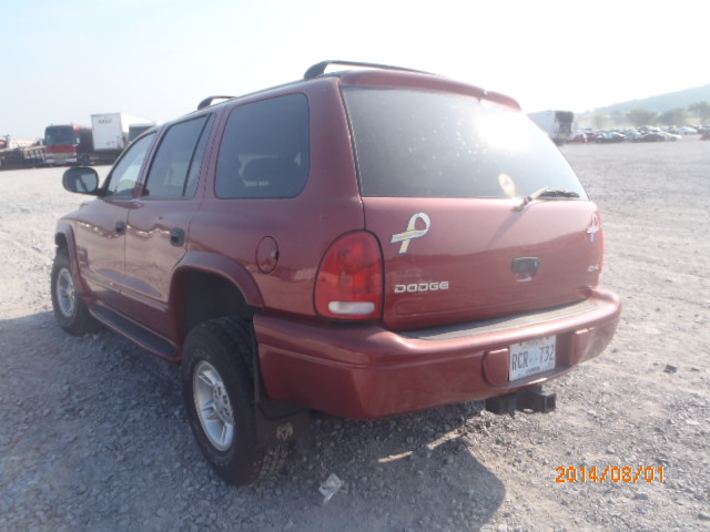 1B4HS28Z3WF220487 - 1998 DODGE DURANGO MAROON photo 3