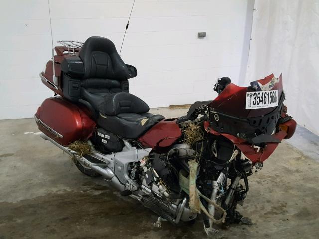 1HFSC47G8AA900110 - 2010 HONDA GL1800 RED photo 1