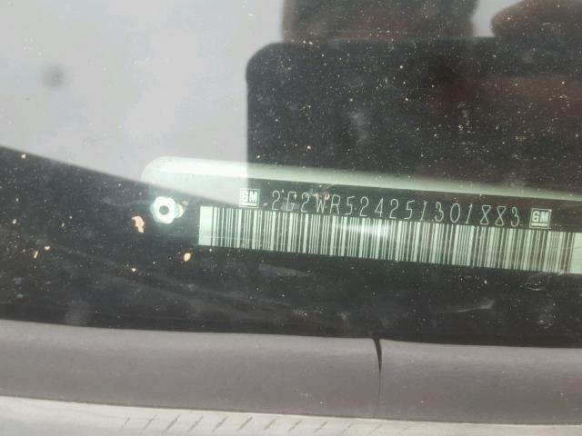 2G2WR524251301883 - 2005 PONTIAC GRAND PRIX WHITE photo 10