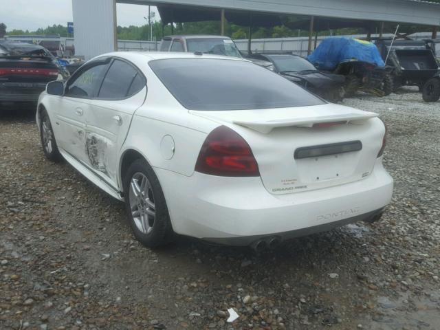 2G2WR524251301883 - 2005 PONTIAC GRAND PRIX WHITE photo 3
