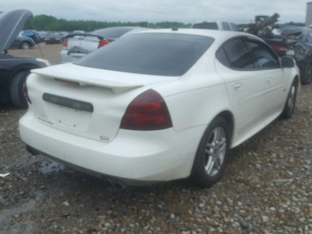 2G2WR524251301883 - 2005 PONTIAC GRAND PRIX WHITE photo 4