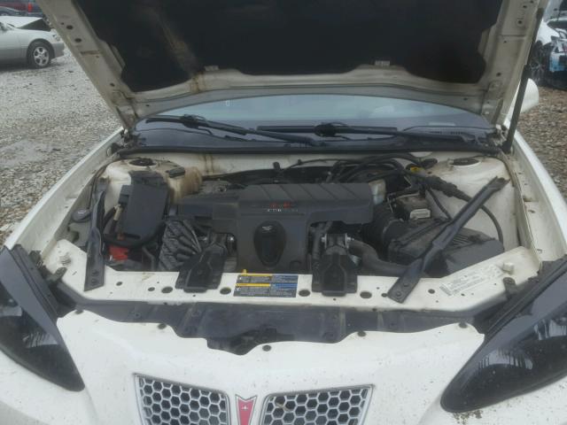2G2WR524251301883 - 2005 PONTIAC GRAND PRIX WHITE photo 7