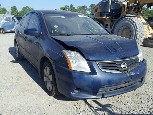 3N1AB6AP0AL681474 - 2010 NISSAN SENTRA BAS BLUE photo 1