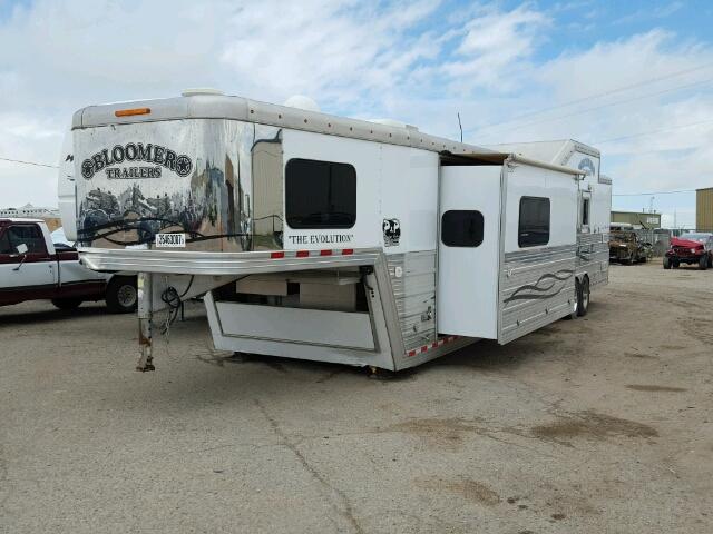 1B9BG3527CS511947 - 2012 OTHE TRAILER WHITE photo 2