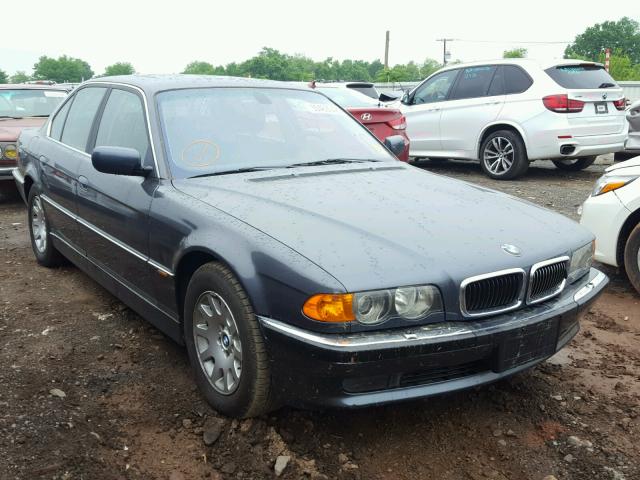 WBAGG83401DN87556 - 2001 BMW 740 I AUTO GRAY photo 1