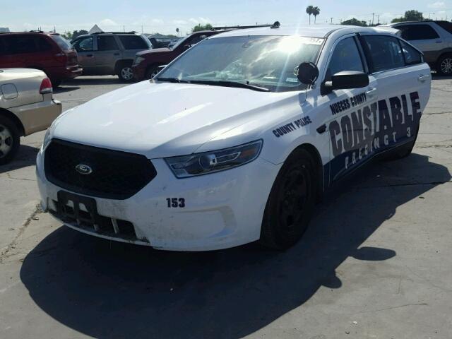 1FAHP2L88GG116940 - 2016 FORD TAURUS POL WHITE photo 2