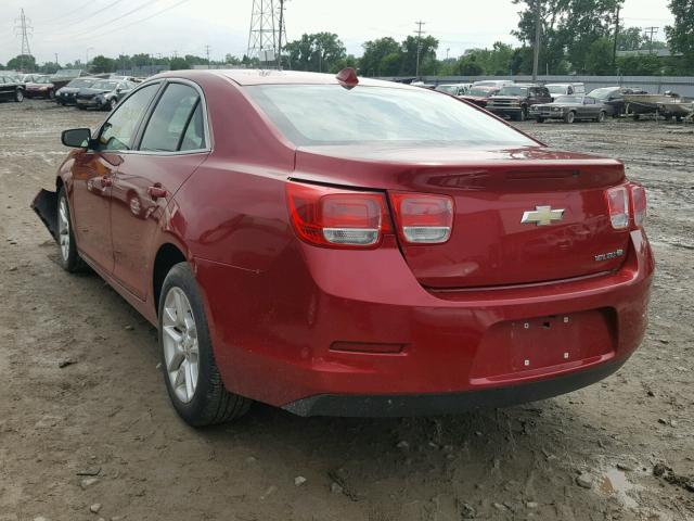 1G11D5RR1DF112910 - 2013 CHEVROLET MALIBU 1LT RED photo 3