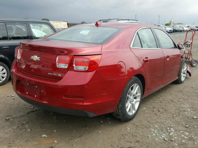 1G11D5RR1DF112910 - 2013 CHEVROLET MALIBU 1LT RED photo 4