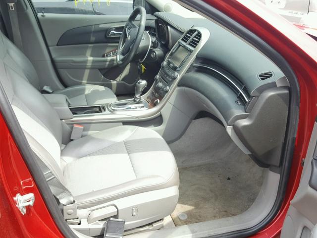 1G11D5RR1DF112910 - 2013 CHEVROLET MALIBU 1LT RED photo 5