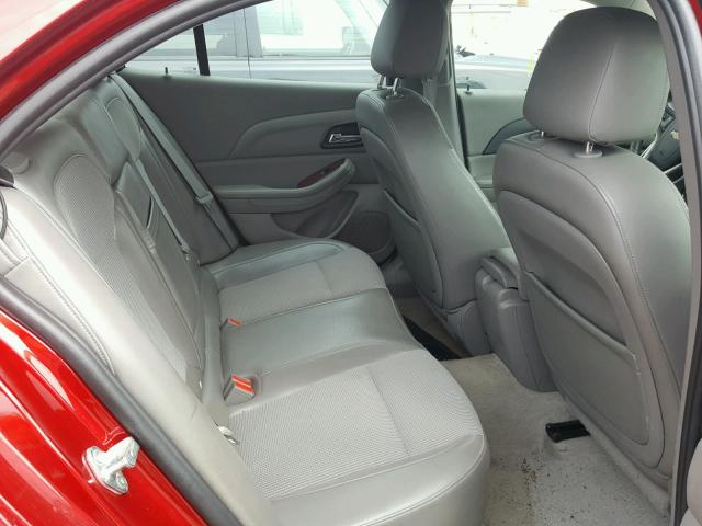 1G11D5RR1DF112910 - 2013 CHEVROLET MALIBU 1LT RED photo 6