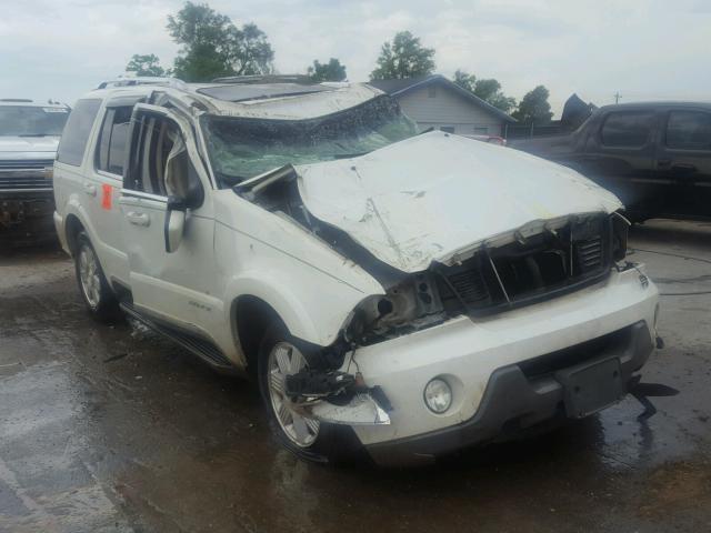 5LMEU68H44ZJ03987 - 2004 LINCOLN AVIATOR 白色 照片 1
