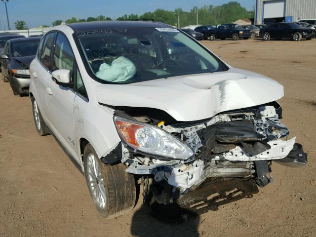 1FADP5BU3EL515936 - 2014 FORD C-MAX SEL WHITE photo 1