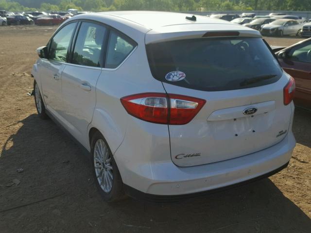 1FADP5BU3EL515936 - 2014 FORD C-MAX SEL WHITE photo 3