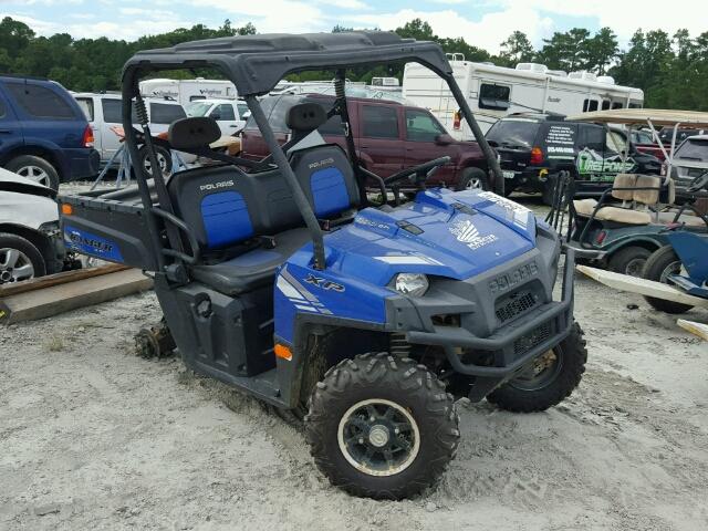 4XATH76A7C4273617 - 2012 POLARIS RANGER 800 BLUE photo 1