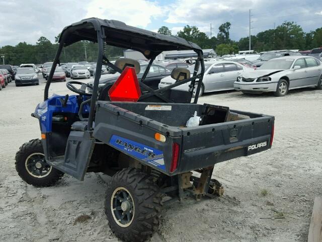 4XATH76A7C4273617 - 2012 POLARIS RANGER 800 BLUE photo 3