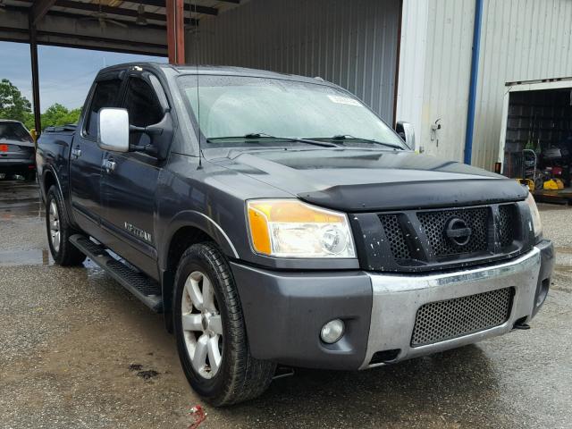 1N6BA07D88N302193 - 2008 NISSAN TITAN XE CHARCOAL photo 1