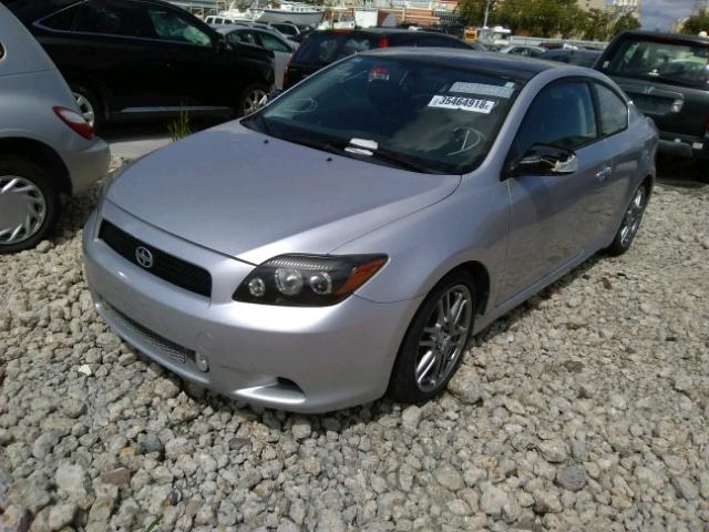 JTKDE167290287330 - 2009 TOYOTA SCION TC SILVER photo 2