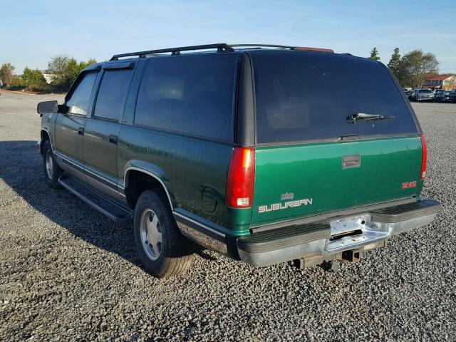 3GKEC16R3XG515531 - 1999 GMC SUBURBAN C GREEN photo 3