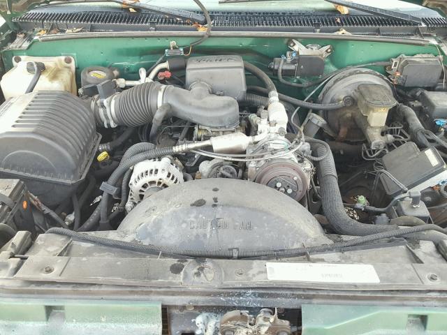 3GKEC16R3XG515531 - 1999 GMC SUBURBAN C GREEN photo 7