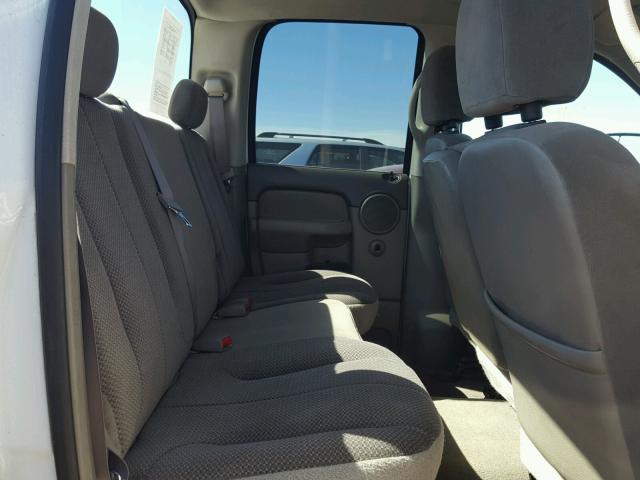 3D7KU28C64G268436 - 2004 DODGE RAM 2500 S WHITE photo 6