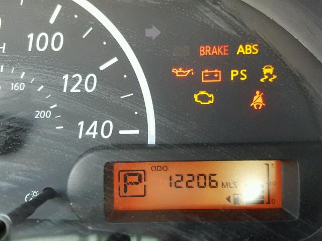 3N1CN7AP7FL924825 - 2015 NISSAN VERSA S/S BLUE photo 8