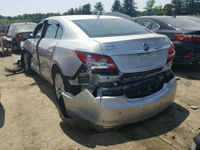 1G4GB5G39EF147875 - 2014 BUICK LACROSSE GRAY photo 3