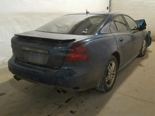 2G2WR554X61165743 - 2006 PONTIAC GRAND PRIX BLUE photo 4