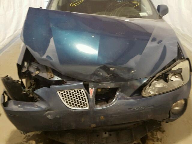 2G2WR554X61165743 - 2006 PONTIAC GRAND PRIX BLUE photo 7