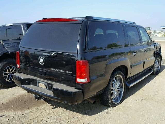 3GYFK66N83G321840 - 2003 CADILLAC ESCALADE E BLACK photo 4