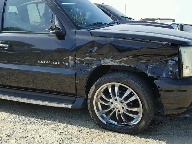 3GYFK66N83G321840 - 2003 CADILLAC ESCALADE E BLACK photo 9