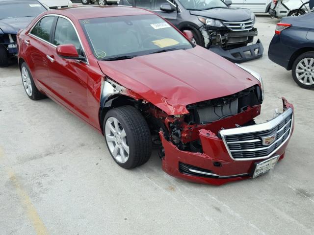 1G6AG5RX1F0103842 - 2015 CADILLAC ATS RED photo 1