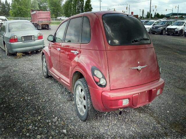 3C4FY48B94T258221 - 2004 CHRYSLER PT CRUISER RED photo 3