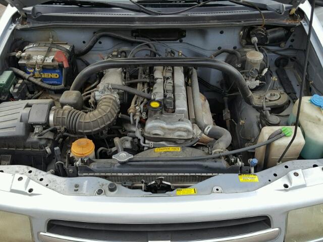 2CNBJ13C9X6930624 - 1999 CHEVROLET TRACKER SILVER photo 7