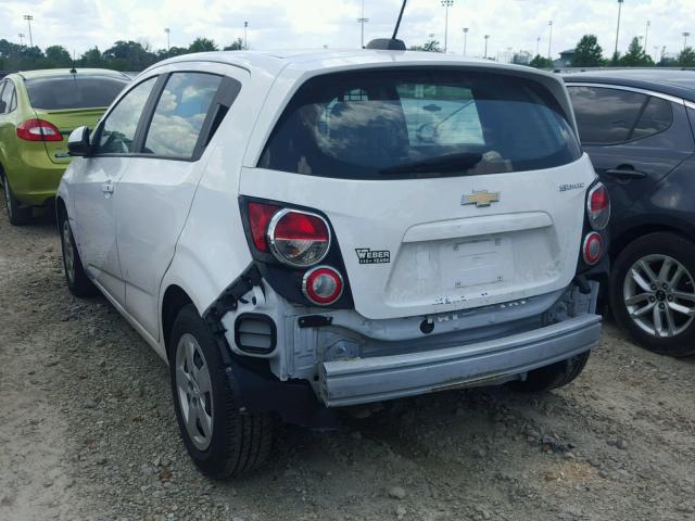 1G1JA6SH8G4105890 - 2016 CHEVROLET SONIC LS 白色 照片 3
