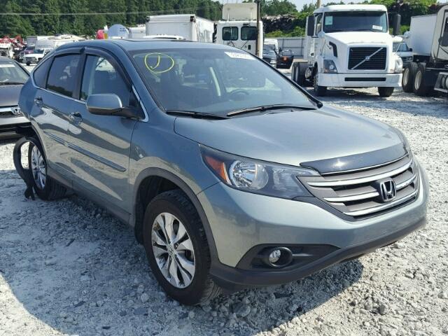 5J6RM3H58CL001293 - 2012 HONDA CR-V EX TEAL photo 1