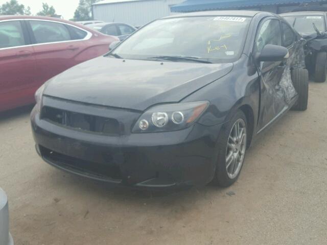 JTKDE167980263346 - 2008 SCION TC BLACK photo 2