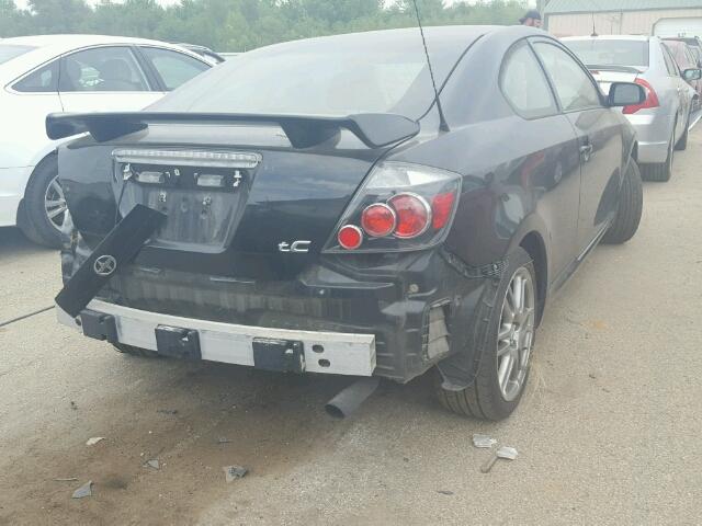 JTKDE167980263346 - 2008 SCION TC BLACK photo 4