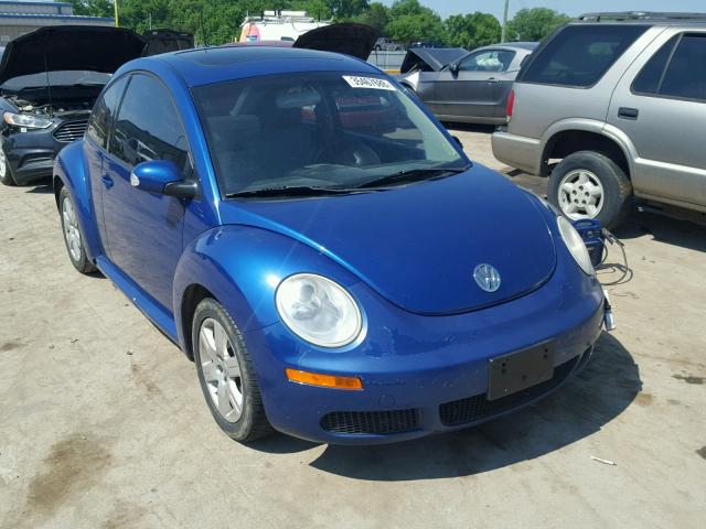 3VWRG31C07M504937 - 2007 VOLKSWAGEN NEW BEETLE 蓝色 照片 1