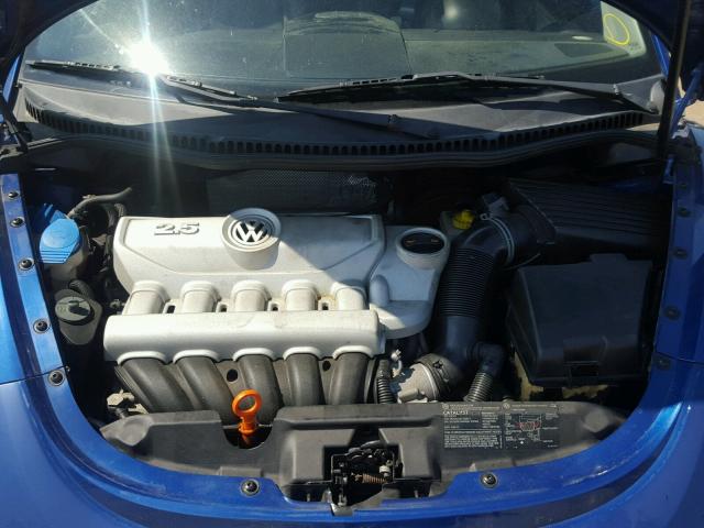 3VWRG31C07M504937 - 2007 VOLKSWAGEN NEW BEETLE 蓝色 照片 7